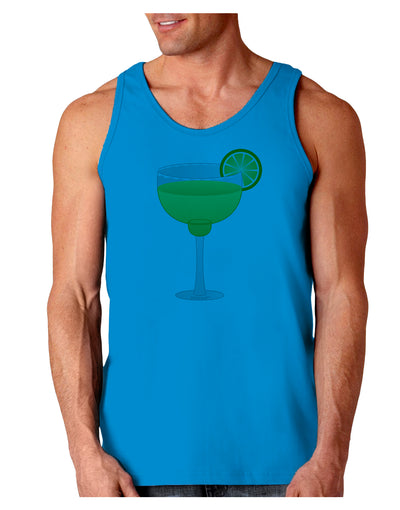 Green Margarita with Lime - Cinco de Mayo Loose Tank Top by TooLoud-Loose Tank Top-TooLoud-Sapphire-Small-Davson Sales