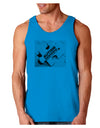 Autism Awareness - Puzzle Black & White Loose Tank Top-Loose Tank Top-TooLoud-Sapphire-Small-Davson Sales