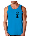 Number One Dad Award Ribbon Loose Tank Top-Loose Tank Top-TooLoud-Sapphire-Small-Davson Sales