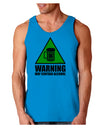 Warning May Contain Alcohol Loose Tank Top by TooLoud-Loose Tank Top-TooLoud-Sapphire-Small-Davson Sales