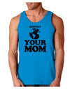 Respect Your Mom - Mother Earth Design Loose Tank Top-Loose Tank Top-TooLoud-Sapphire-Small-Davson Sales