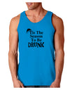 Season To Be Drunk BnW Loose Tank Top-Loose Tank Top-TooLoud-Sapphire-Small-Davson Sales