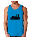 Seattle Skyline with Space Needle Loose Tank Top by TooLoud-Loose Tank Top-TooLoud-Sapphire-Small-Davson Sales