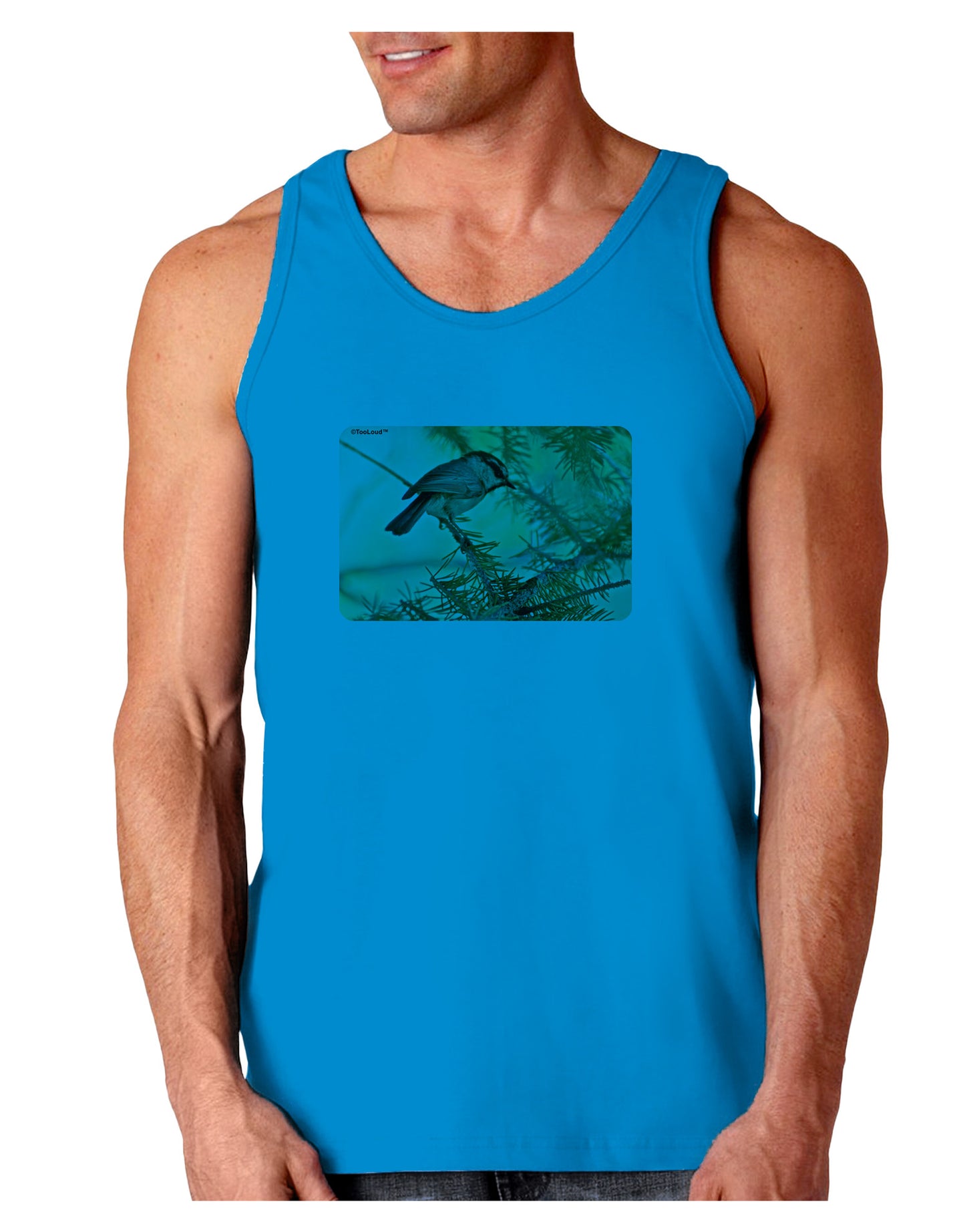 CO Chickadee Loose Tank Top-Loose Tank Top-TooLoud-Sapphire-Small-Davson Sales