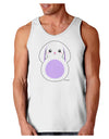 Cute Bunny with Floppy Ears - Purple Loose Tank Top by TooLoud-Loose Tank Top-TooLoud-White-Small-Davson Sales