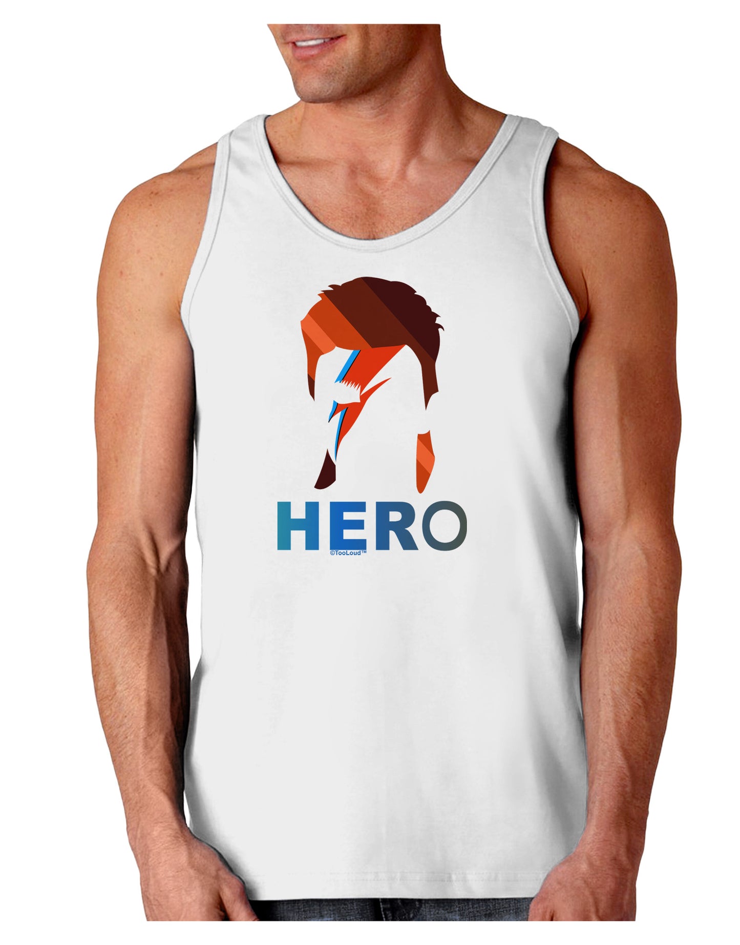 Hero of the Weirdos Loose Tank Top by-Loose Tank Top-TooLoud-White-Small-Davson Sales