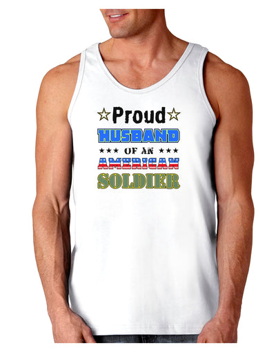 Proud Husband of an American Soldier Loose Tank Top-Loose Tank Top-TooLoud-White-Small-Davson Sales