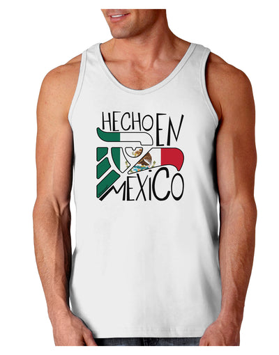 Hecho en Mexico Design - Mexican Flag Loose Tank Top by TooLoud-Loose Tank Top-TooLoud-White-Small-Davson Sales