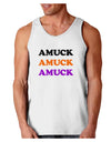 Amuck Amuck Amuck Halloween Loose Tank Top-Loose Tank Top-TooLoud-White-Small-Davson Sales