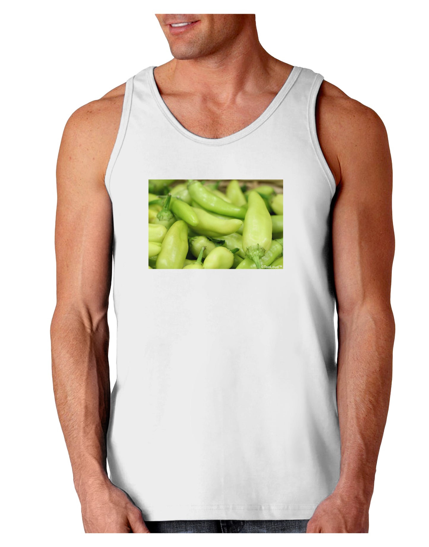 Buy Local - Jalapenos Loose Tank Top-Loose Tank Top-TooLoud-White-Small-Davson Sales