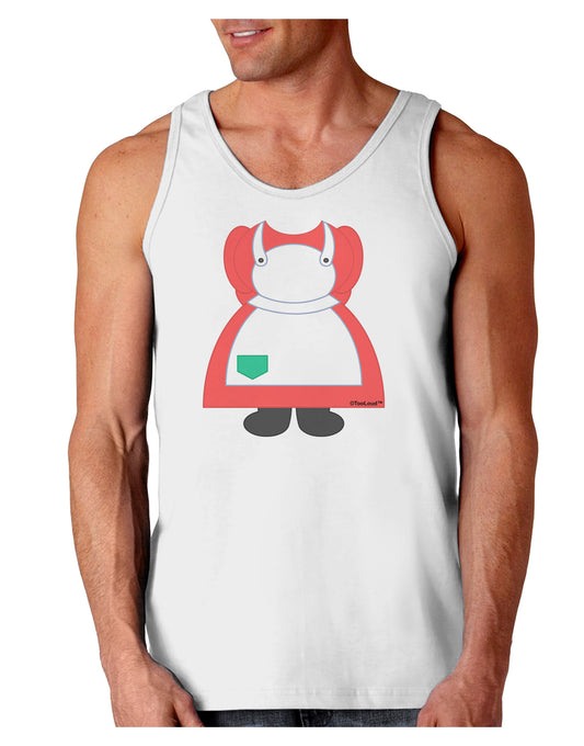 Mrs Santa Claus Character Body Christmas Loose Tank Top-Loose Tank Top-TooLoud-White-Small-Davson Sales