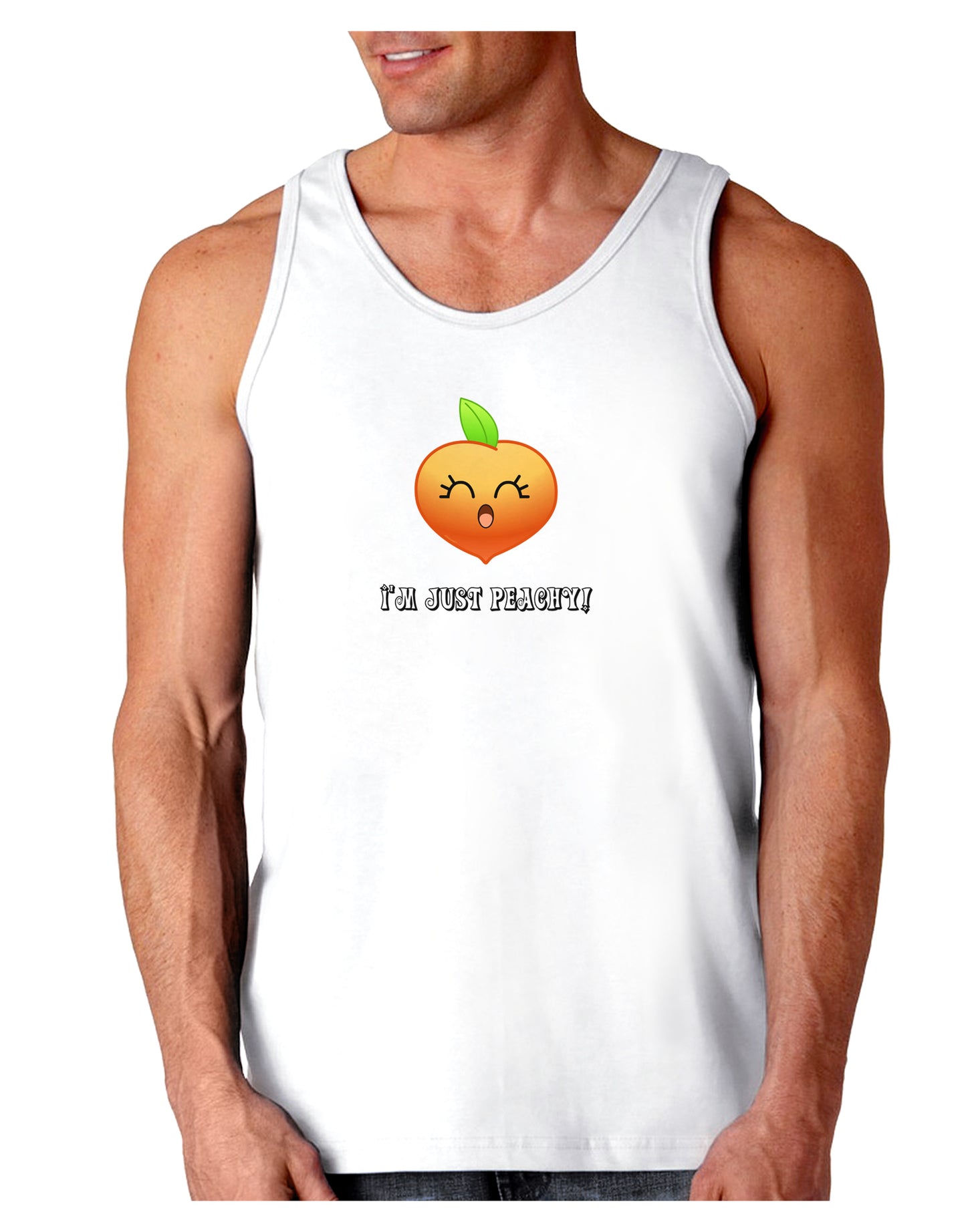 Everything is Peachy Loose Tank Top-Loose Tank Top-TooLoud-White-Small-Davson Sales