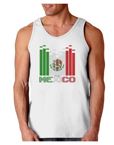 Mexican Flag Levels - Cinco De Mayo Text Loose Tank Top-Loose Tank Top-TooLoud-White-Small-Davson Sales