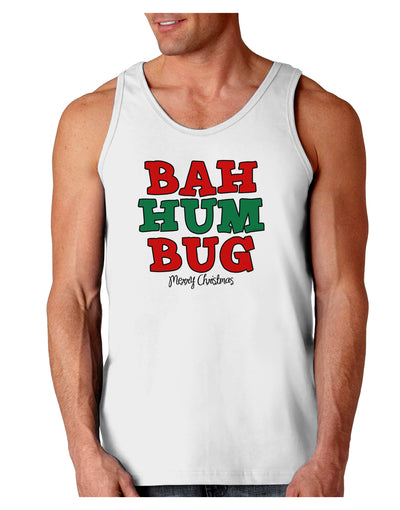 Bah Humbug Merry Christmas Loose Tank Top-Loose Tank Top-TooLoud-White-Small-Davson Sales