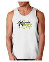 Christmas Angel Text Loose Tank Top-Loose Tank Top-TooLoud-White-Small-Davson Sales