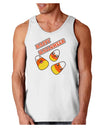 Happy Halloween Cute Candy Corn Loose Tank Top-Loose Tank Top-TooLoud-White-Small-Davson Sales