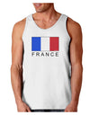 French Flag - France Text Loose Tank Top by TooLoud-Loose Tank Top-TooLoud-White-Small-Davson Sales