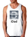 iDad Beer Loose Tank Top-Loose Tank Top-TooLoud-White-Small-Davson Sales