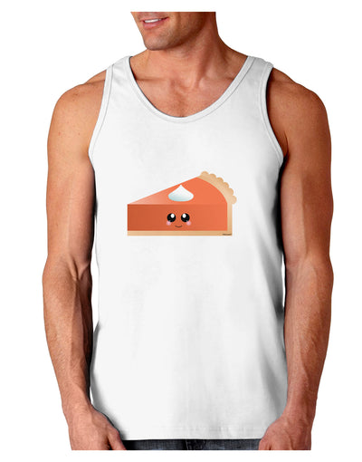 Cute Pumpkin Pie Thanksgiving Loose Tank Top-Loose Tank Top-TooLoud-White-Small-Davson Sales