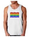 Rainbow Mustaches Gay Pride Flag Loose Tank Top-Loose Tank Top-TooLoud-White-Small-Davson Sales