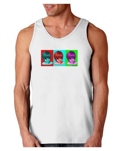 Extraterrestial Pop-art #1 Loose Tank Top by TooLoud-Loose Tank Top-TooLoud-White-Small-Davson Sales