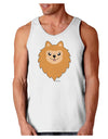 Cute Pomeranian Dog Loose Tank Top by TooLoud-Loose Tank Top-TooLoud-White-Small-Davson Sales