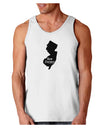 New Jersey - United States Shape Loose Tank Top by TooLoud-Loose Tank Top-TooLoud-White-Small-Davson Sales