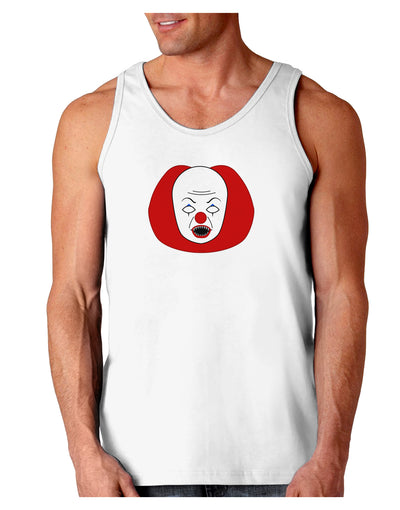 Scary Face Clown - Halloween Loose Tank Top-Loose Tank Top-TooLoud-White-Small-Davson Sales