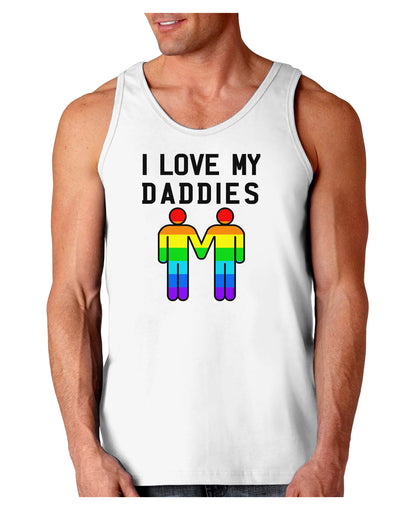 I Love My Daddies LGBT Loose Tank Top-Loose Tank Top-TooLoud-White-Small-Davson Sales