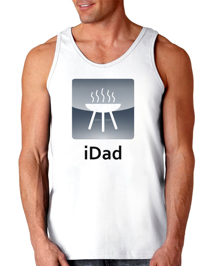 iDad Grill Loose Tank Top-Loose Tank Top-TooLoud-White-Small-Davson Sales