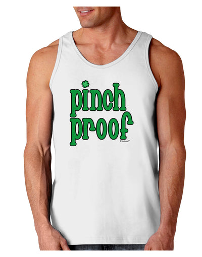 Pinch Proof - St. Patrick's Day Loose Tank Top by TooLoud-Loose Tank Top-TooLoud-White-Small-Davson Sales