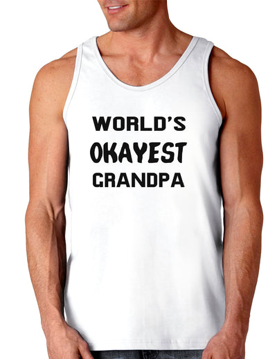 World's Okayest Grandpa Loose Tank Top-Loose Tank Top-TooLoud-White-Small-Davson Sales