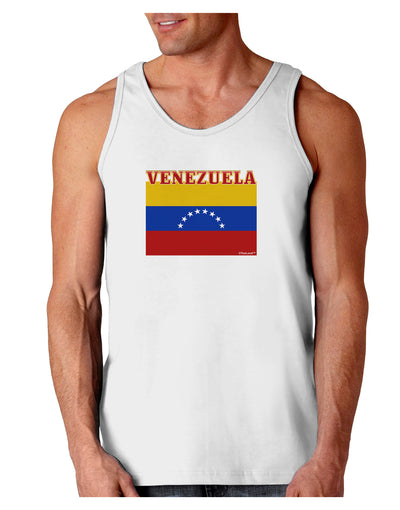 Venezuela Flag Loose Tank Top-Loose Tank Top-TooLoud-White-Small-Davson Sales