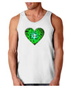 Water Droplet Heart Green Loose Tank Top by TooLoud-Loose Tank Top-TooLoud-White-Small-Davson Sales