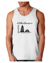 Flatten the Curve Graph Loose Tank Top White 2XL Tooloud