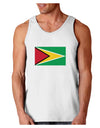 TooLoud Guyana Flag Loose Tank Top-Mens-LooseTanktops-TooLoud-White-Small-Davson Sales