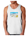 CO Snow Scene Watercolor Loose Tank Top-Loose Tank Top-TooLoud-White-Small-Davson Sales