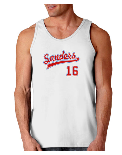 Sanders Jersey 16 Loose Tank Top-Loose Tank Top-TooLoud-White-Small-Davson Sales