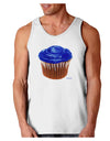 Giant Bright Blue Cupcake Loose Tank Top by TooLoud-Loose Tank Top-TooLoud-White-Small-Davson Sales