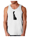 Delaware - United States Shape Loose Tank Top by TooLoud-Loose Tank Top-TooLoud-White-Small-Davson Sales