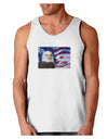 All American Eagle Loose Tank Top-Loose Tank Top-TooLoud-White-Small-Davson Sales