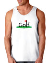 Golf Loose Tank Top-Loose Tank Top-TooLoud-White-Small-Davson Sales