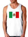 Mexican Flag Loose Tank Top-Loose Tank Top-TooLoud-White-Small-Davson Sales