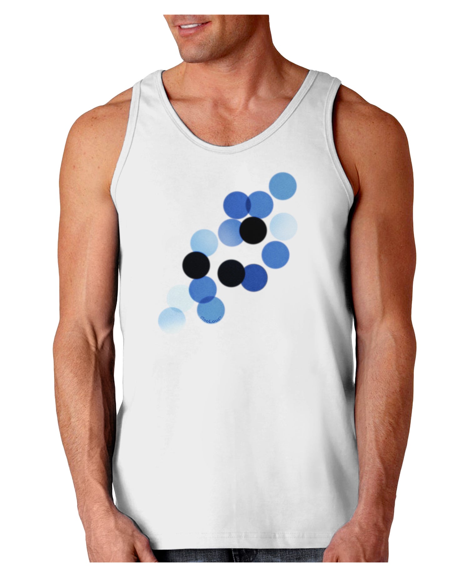 Inverted Bokeh Loose Tank Top by-Loose Tank Top-TooLoud-White-Small-Davson Sales