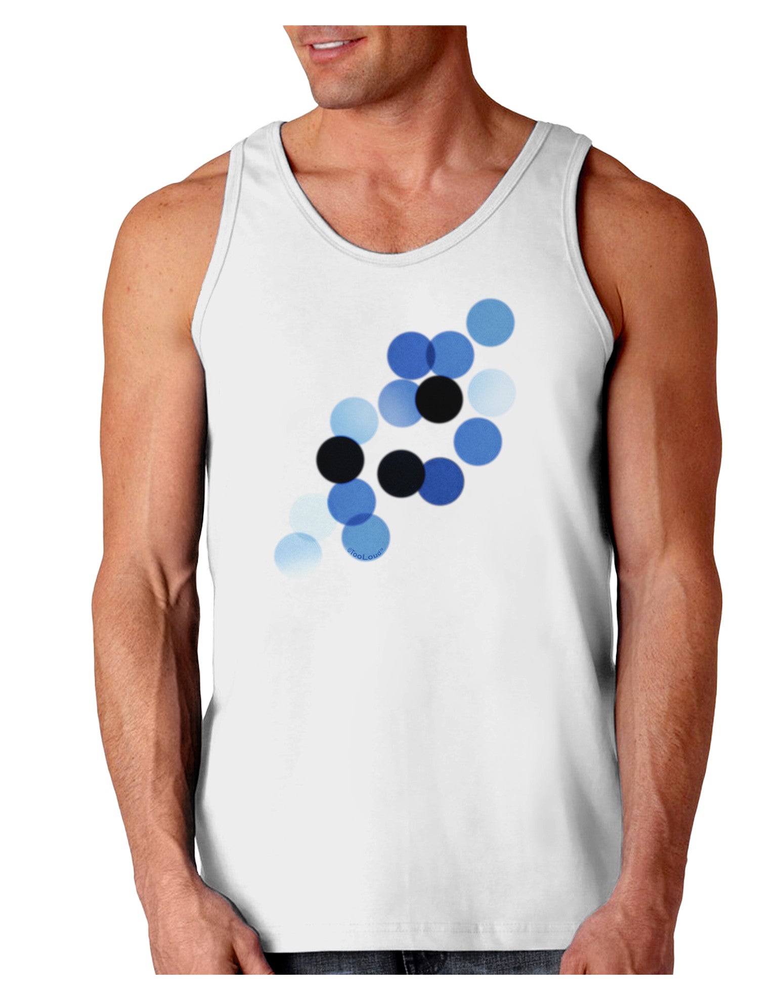 Inverted Bokeh Loose Tank Top by-Loose Tank Top-TooLoud-White-Small-Davson Sales