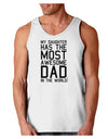 My Daughter Has the Most Awesome Dad in the World Loose Tank Top-Loose Tank Top-TooLoud-White-Small-Davson Sales