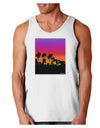 Palm Trees and Sunset Design Loose Tank Top by TooLoud-Loose Tank Top-TooLoud-White-Small-Davson Sales