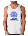 I Love You Berry Much Loose Tank Top by TooLoud-Loose Tank Top-TooLoud-White-Small-Davson Sales