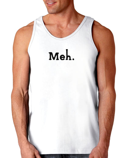 Meh Loose Tank Top-Loose Tank Top-TooLoud-White-Small-Davson Sales