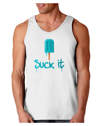 Suck It Popsicle Loose Tank Top-Loose Tank Top-TooLoud-White-Small-Davson Sales